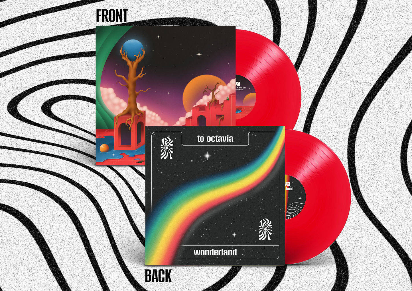 Somewhere in a Wonderland Double EP Vinyl (Transparent Red)