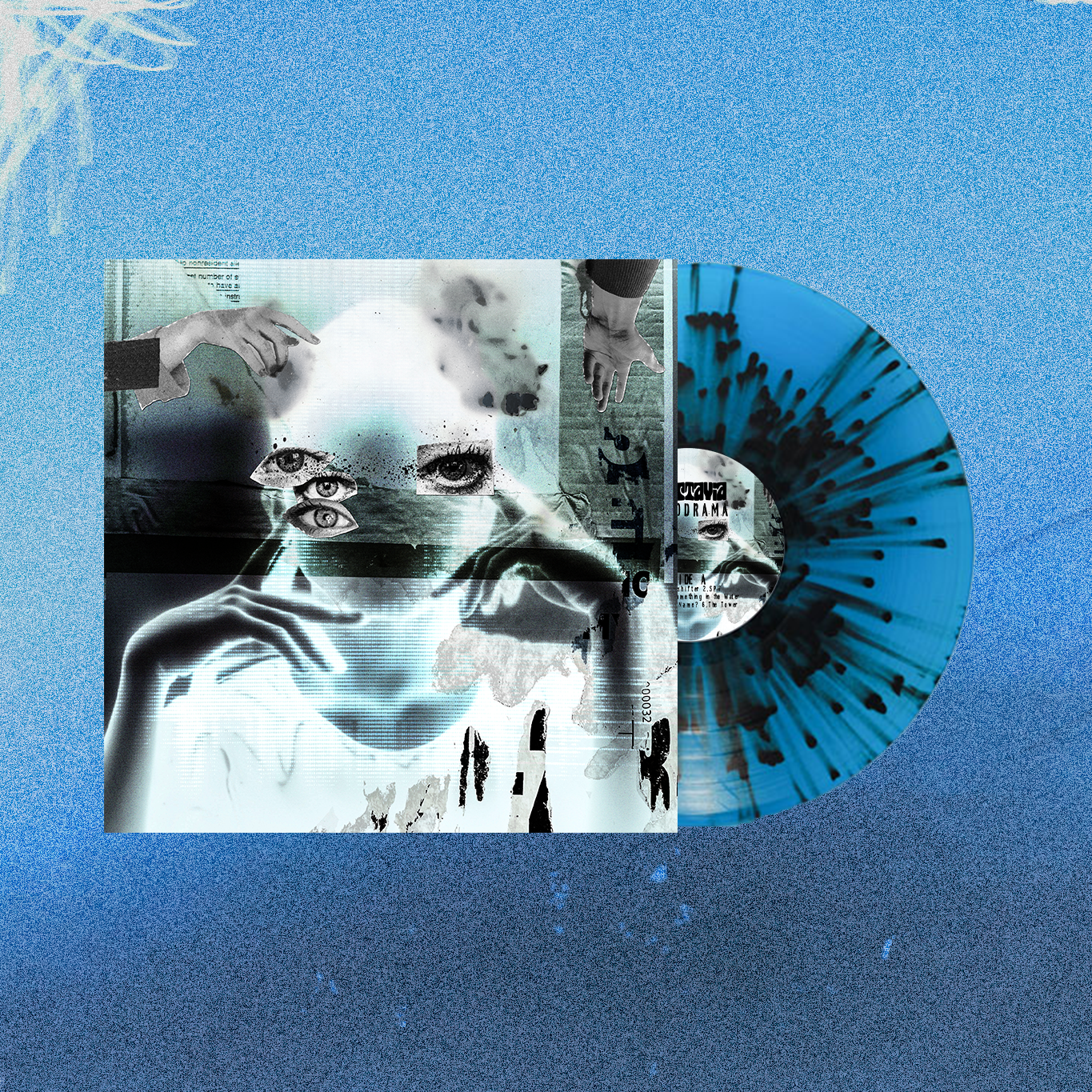 (PREORDER) MELODRAMA Vinyl (Transparent Blue with Black Splatter)